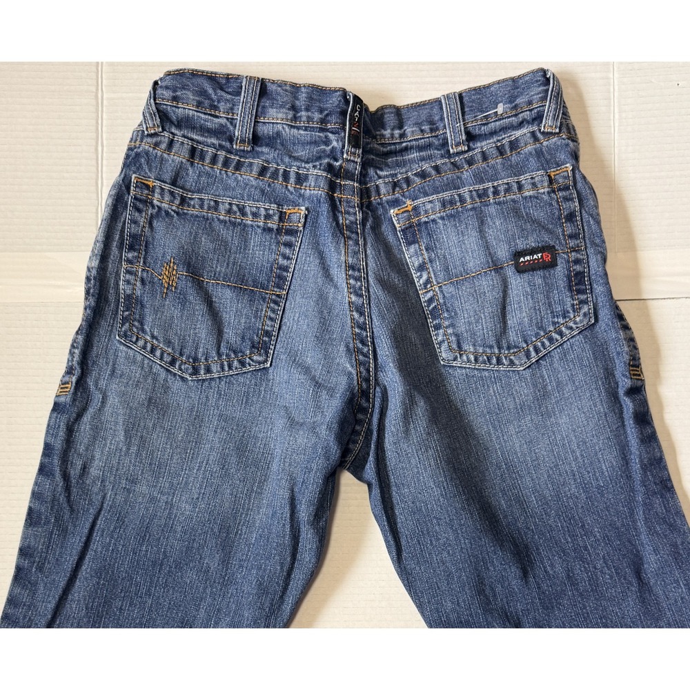 ARIAT M4‎ FR - Men's Relaxed Bootcut Flame Resistant Denim Jeans - Size 33x36